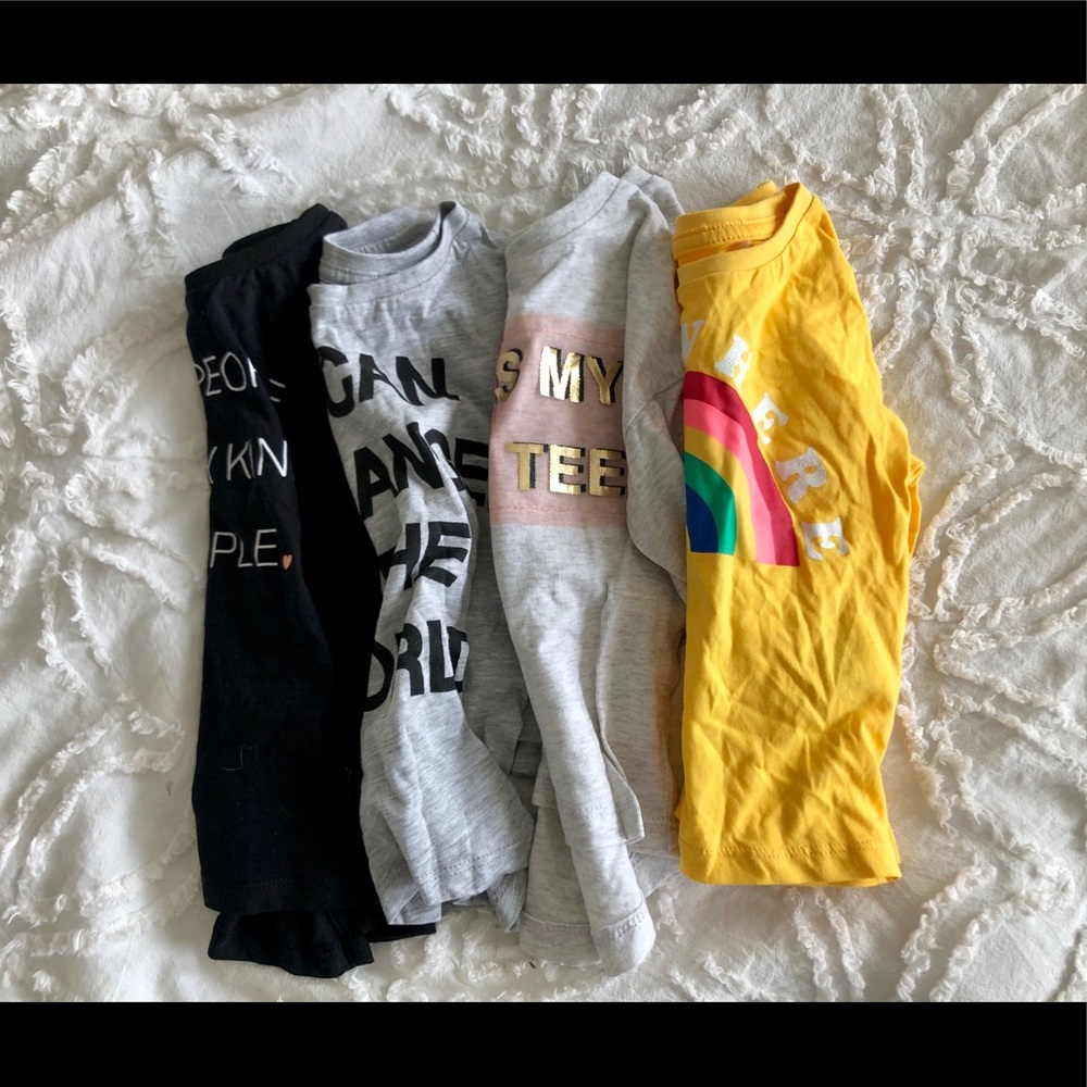 Bundle of 4 L/S Tees